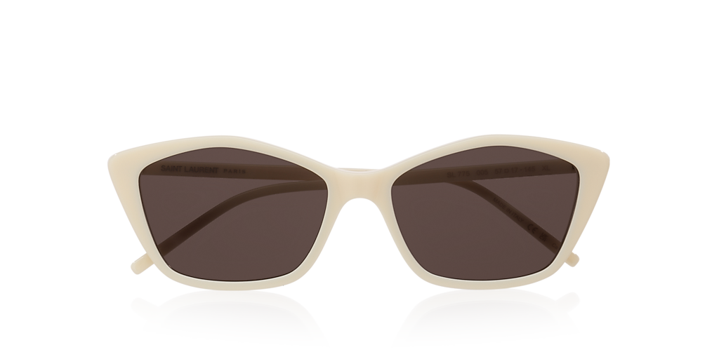 Saint Laurent SL 775 L (57 - 17) with Black lenses and Beige 