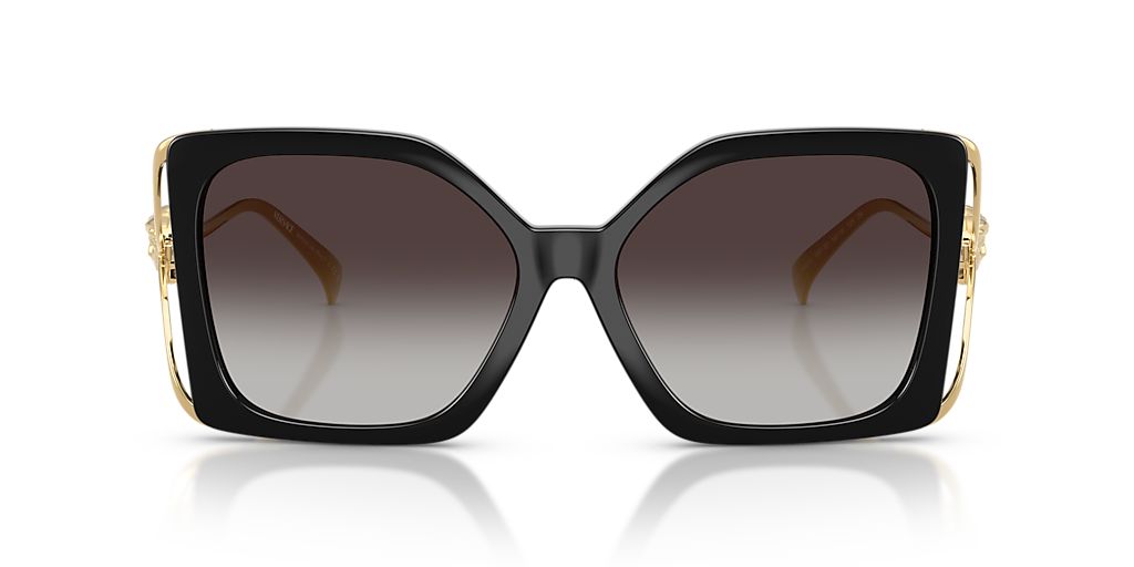 Versace VE4502U XXL (58 - 16) with Grey lenses and Black frame