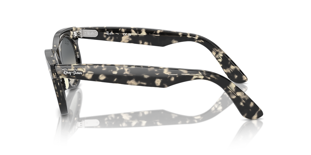 Ray-Ban Wayfarer Oval M (50 - 22) with Grey lenses and Tortoise