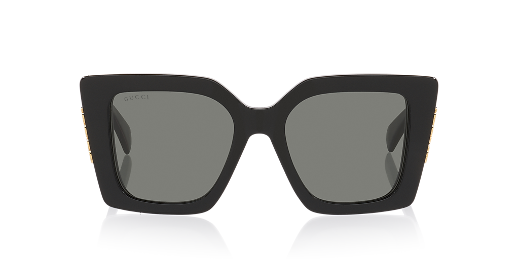 GUCCI サングラス べっこう柄GG0377SK 韓国 Gucci Gg2039S XS (51 - 19) with Grey lenses and Black frame