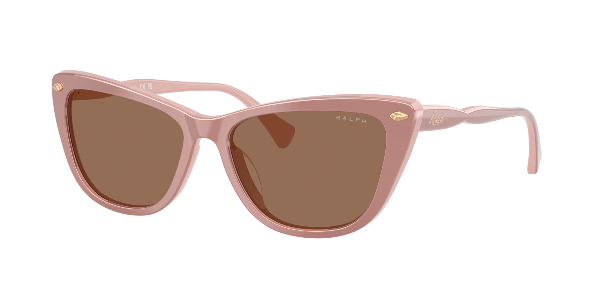 Ralph Cat Eye Sunglasses, Light Pink, Women - Image 4