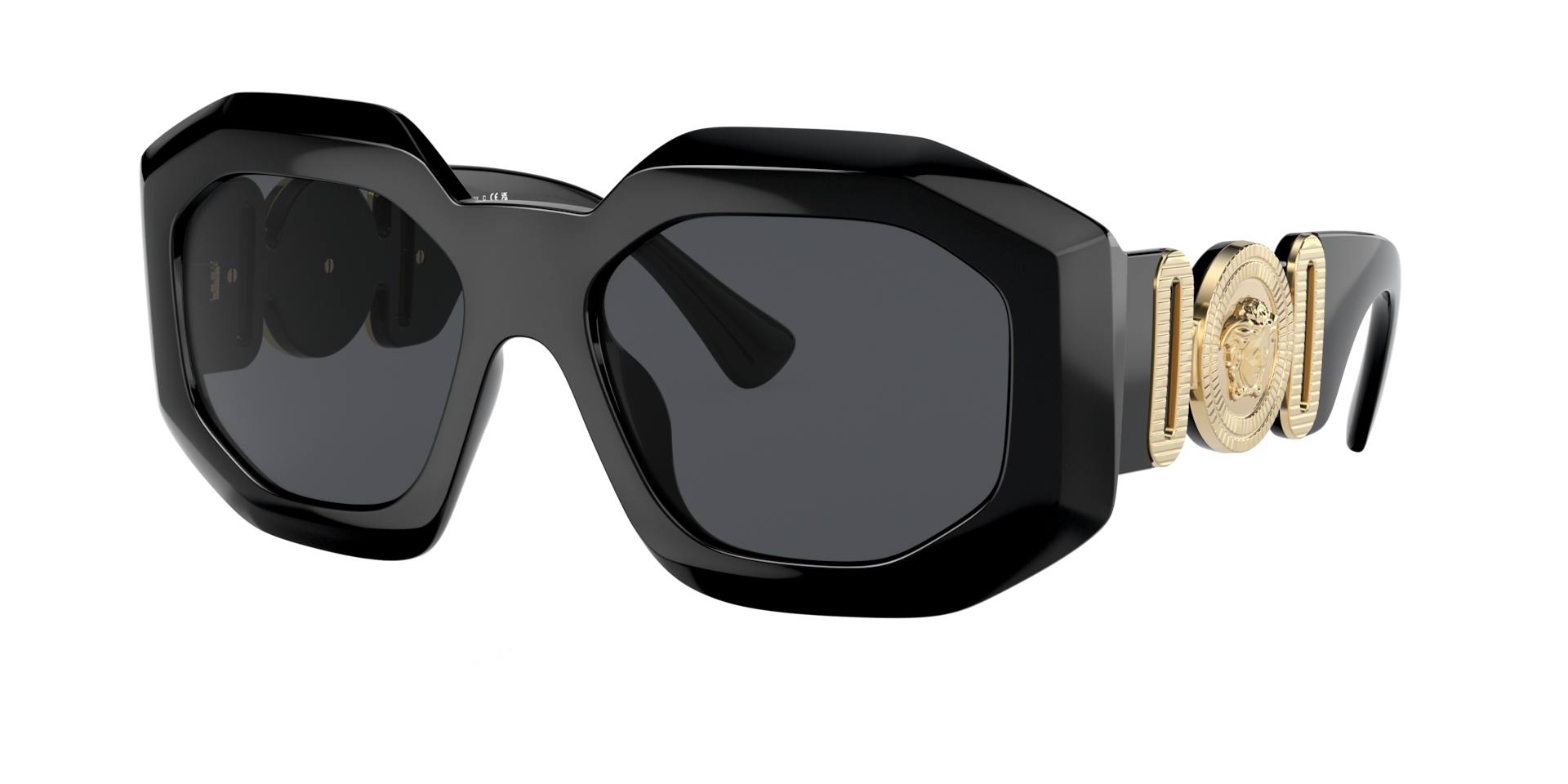 Versace Stylish Sunglasses With Model 0Ve4424u - Female - Sunglasses - Black - 56 Mm - Accessories - Image 2