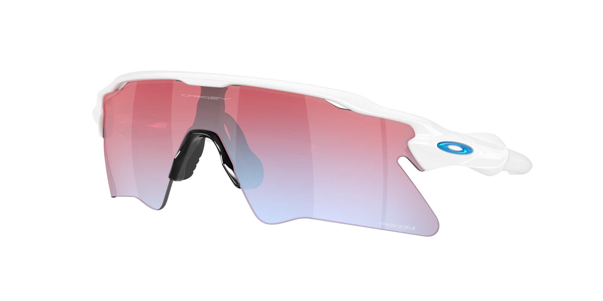 Oakley Unisex Sunglass Radar® EV Heater - Couleur du Monture: Blanc poli, Couleur de Lentille: Prizm Snow Saphir