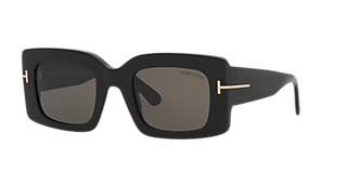 Tom Ford FT0832 XXL (59 - 15) with Grey lenses and Tortoise frame