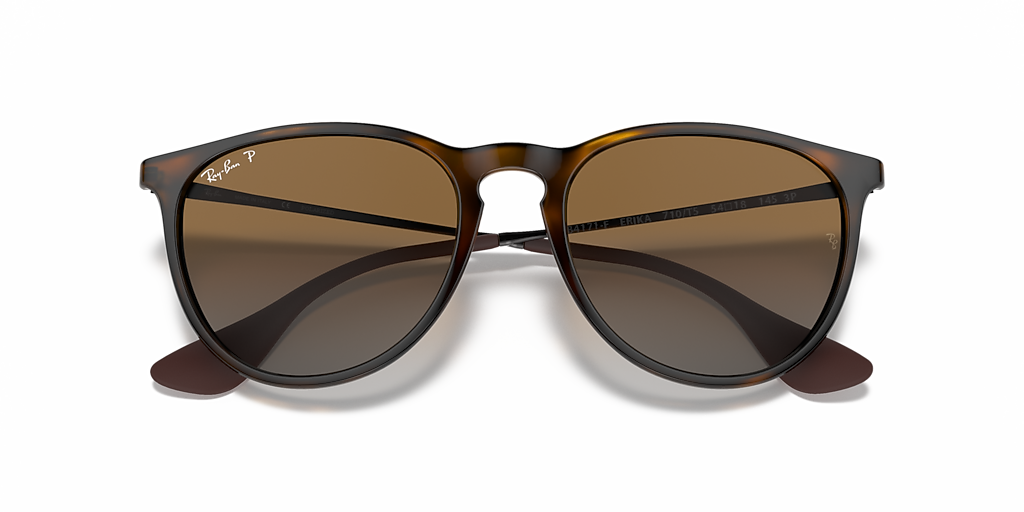 Ray-Ban Erika Classic M (54 - 18) with Brown lenses and Tortoise