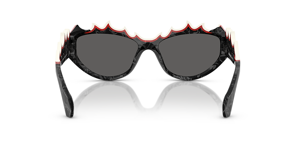 Alain Mikli A05514 S (54 - 16) with Grey lenses and Black frame