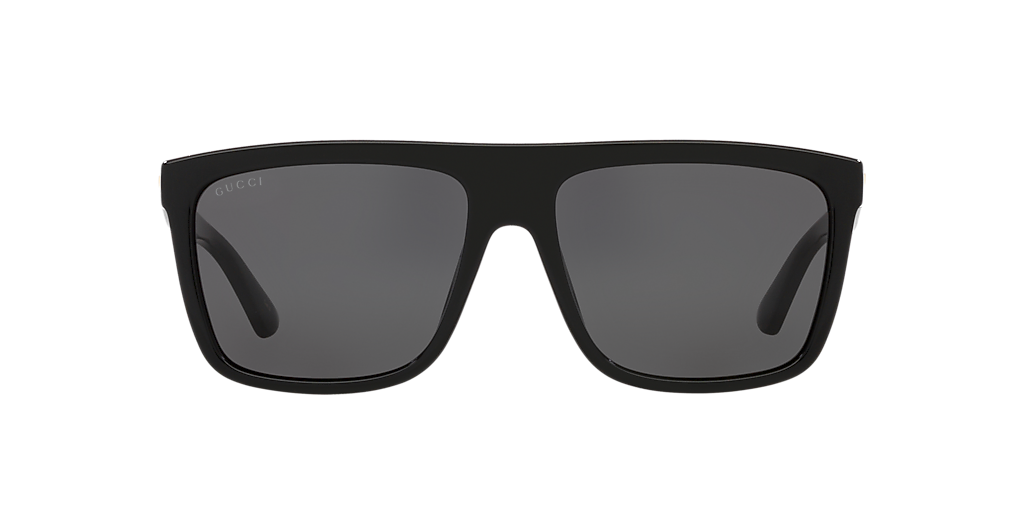 Gucci GG0748S XL (59 - 17) with Grey lenses and Gold frame