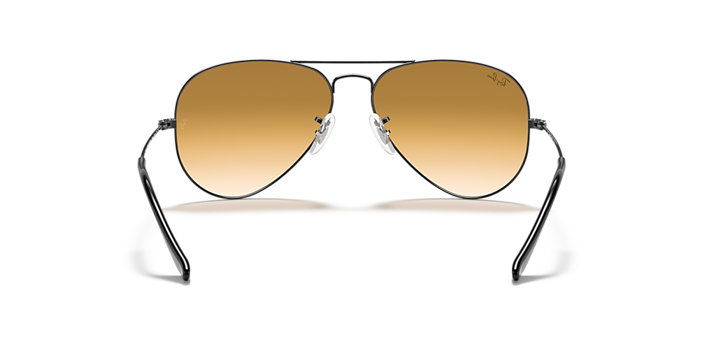 Ray-Ban Aviator Gradient XXL (62 - 14) com Lentes Marrom e Armação