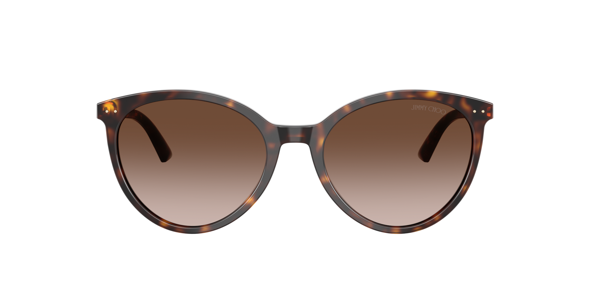 シープラス　ニューサップ Jimmy Choo JC5060F L (53 - 18) with Brown lenses and Tortoise