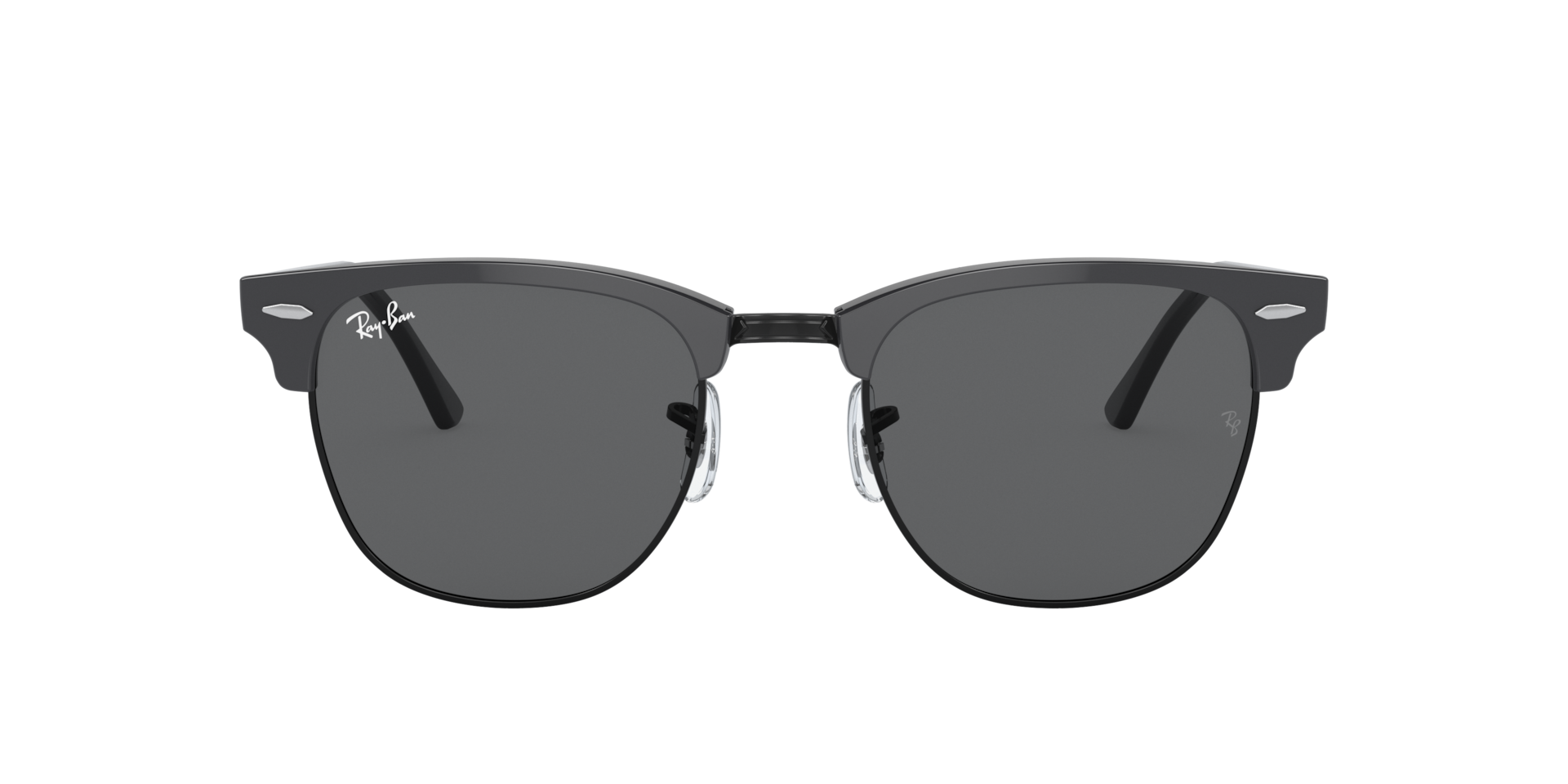 Ray-Ban Clubmaster Classic M (49 - 21) with Grey lenses and Black