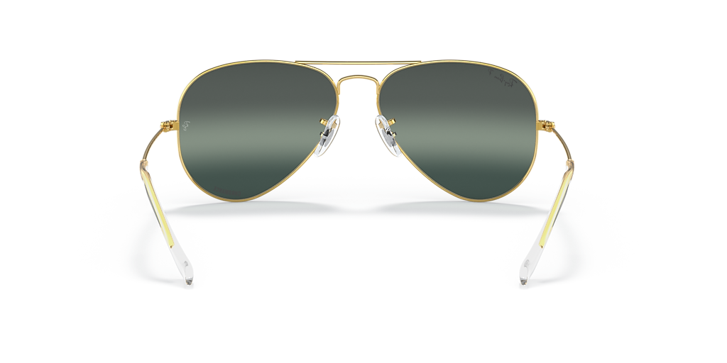 Ray-Ban Aviator Polarized+ Lenses XL (58 - 14) with Blue lenses