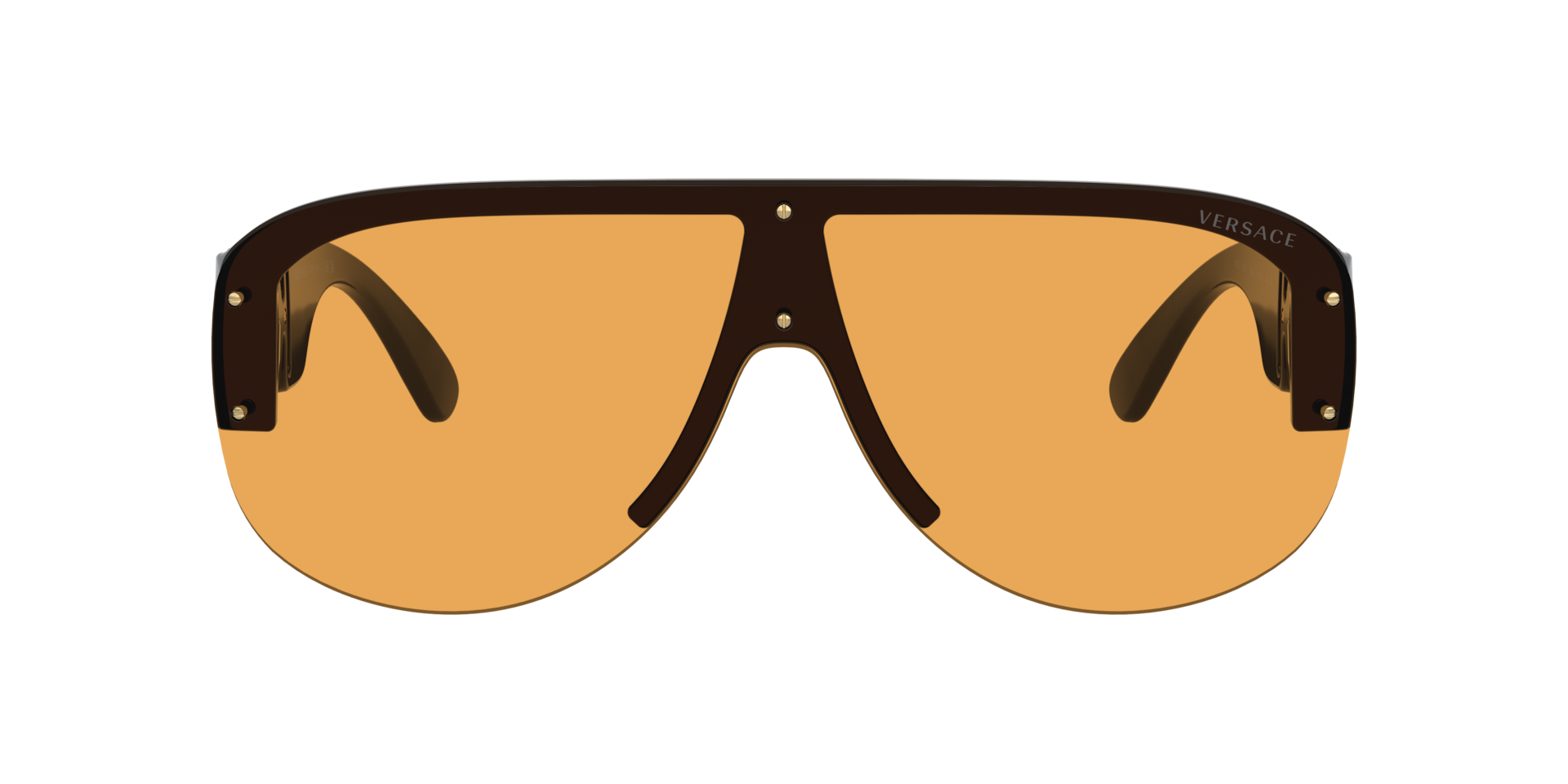 Versace VE4391 XL (0 - 148) with Orange lenses and Black frame