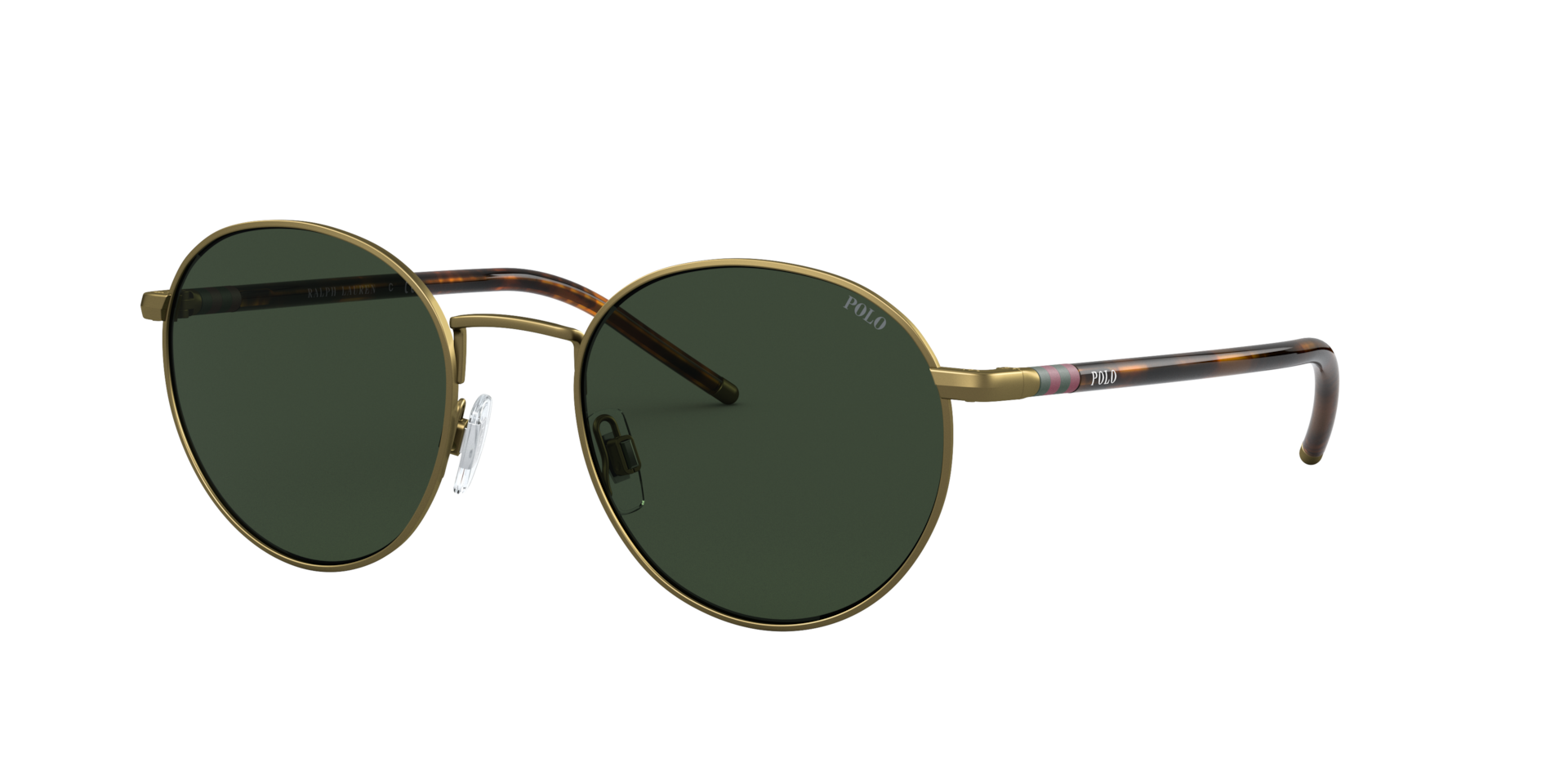 Polo Ralph Lauren Homme Sunglass PH3133 - Couleur du Monture Laiton semi-brillant Couleur de Lentille Vert 84 €