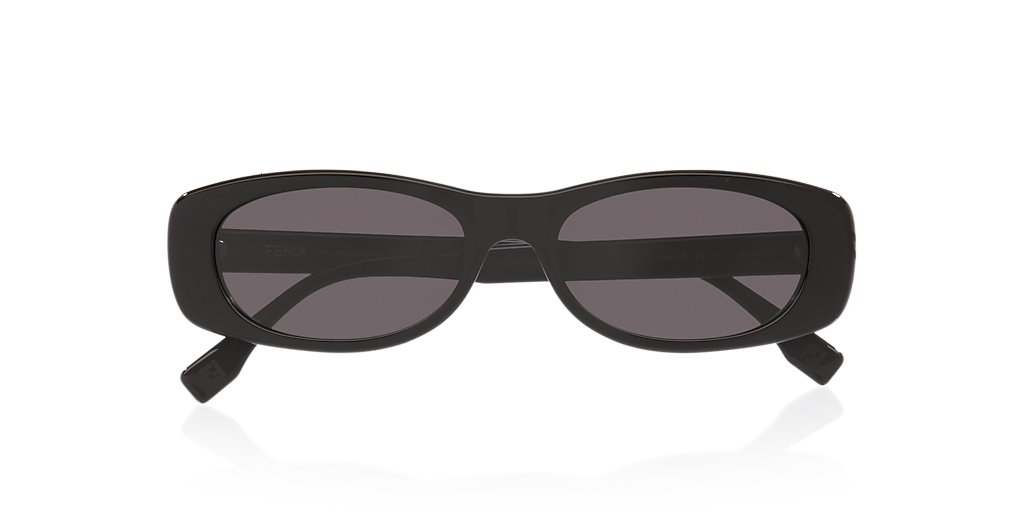 Fendi FF Squared FE40183I XS (53 - 17) with Grey lenses and Black