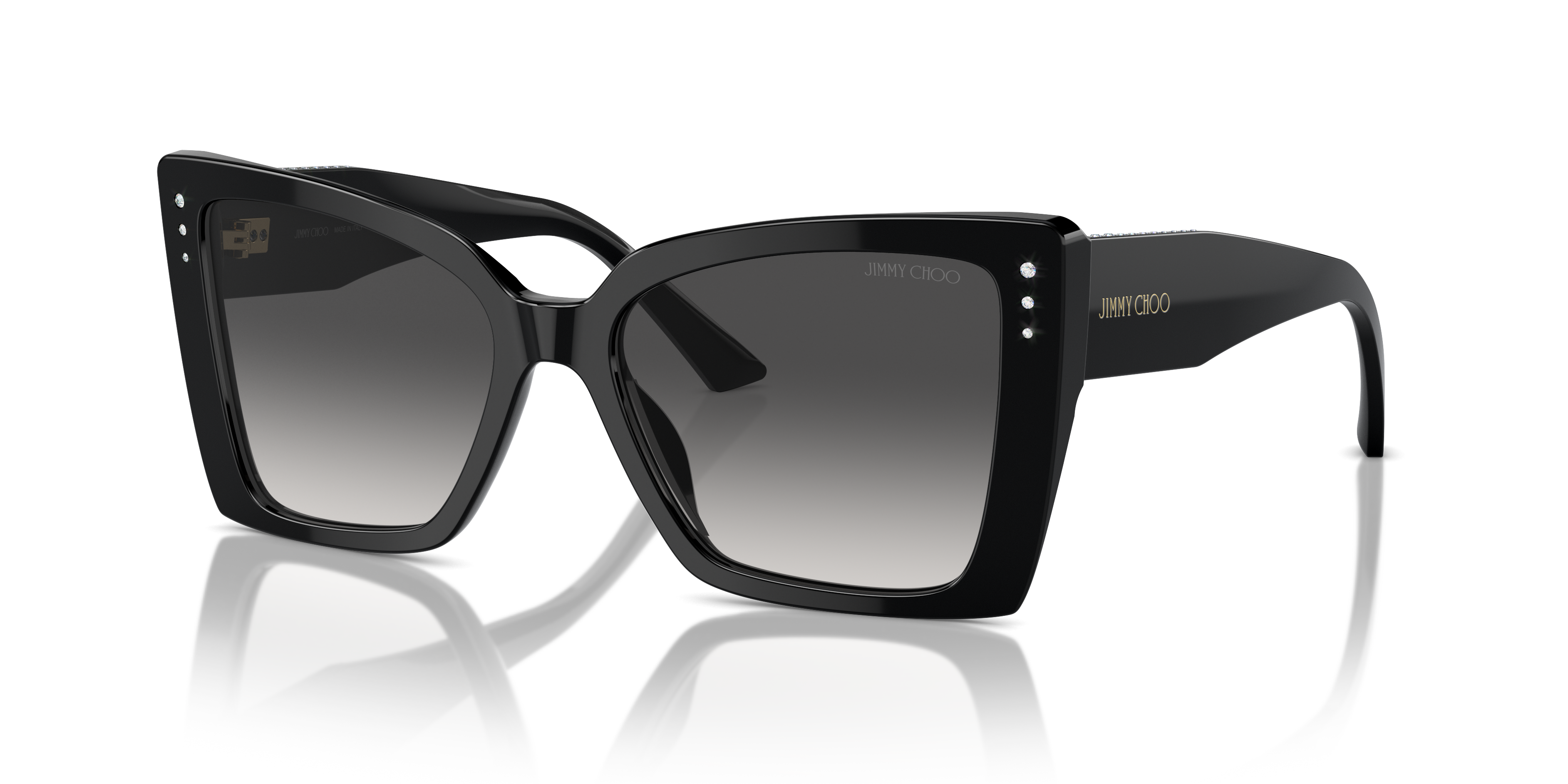 Jimmy Choo JC5001B S (54 - 17) with Grey lenses and Black frame