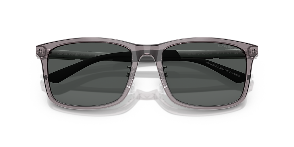 Emporio Armani EA4241D XXL (57 - 19) with Grey lenses and Grey
