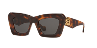 Loewe Anagram Lw40129U XS (50 - 22) with Blue lenses and Tortoise