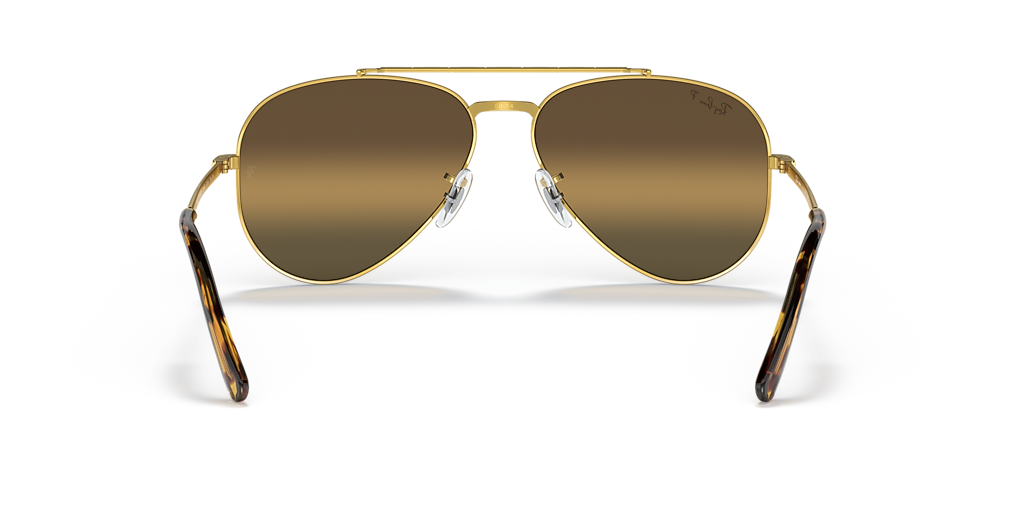 Ray-Ban New Aviator Polarized+ Lenses L (58 - 14) with Brown