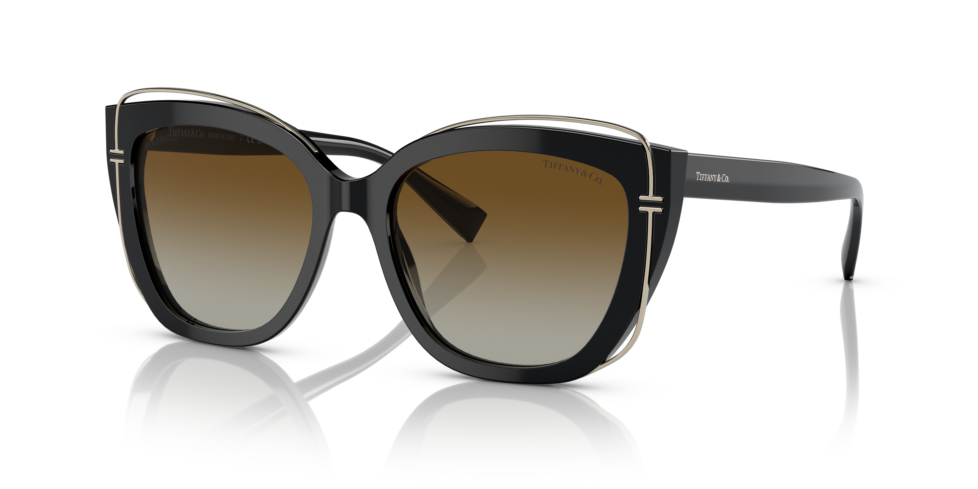 Tiffany & Co. サングラス ユニセックス Tiffany & Co. TF4148 M (54 - 17) with Brown lenses and Black frame