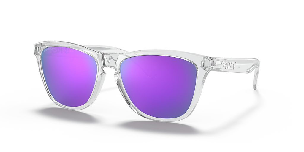 Oakley Frogskins™ (Low Bridge Fit) XL (54 - 17) with Violet lenses
