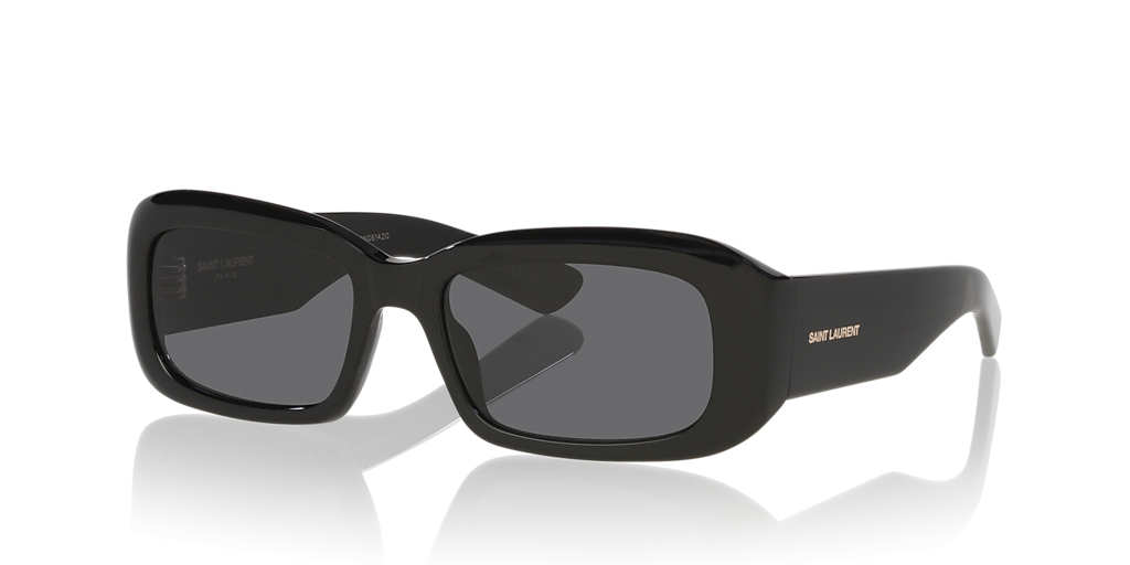 Saint Laurent SL 809 M (55 - 18) with Black lenses and Black frame