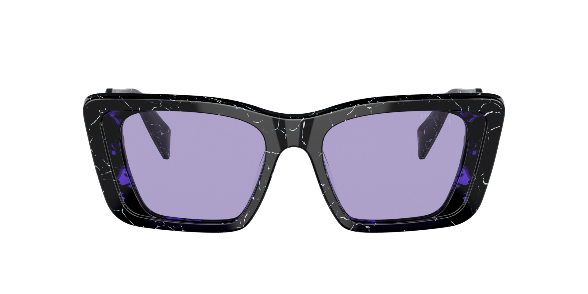 Prada PR 08YS XS (51 - 18) with Violet lenses and Tortoise frame