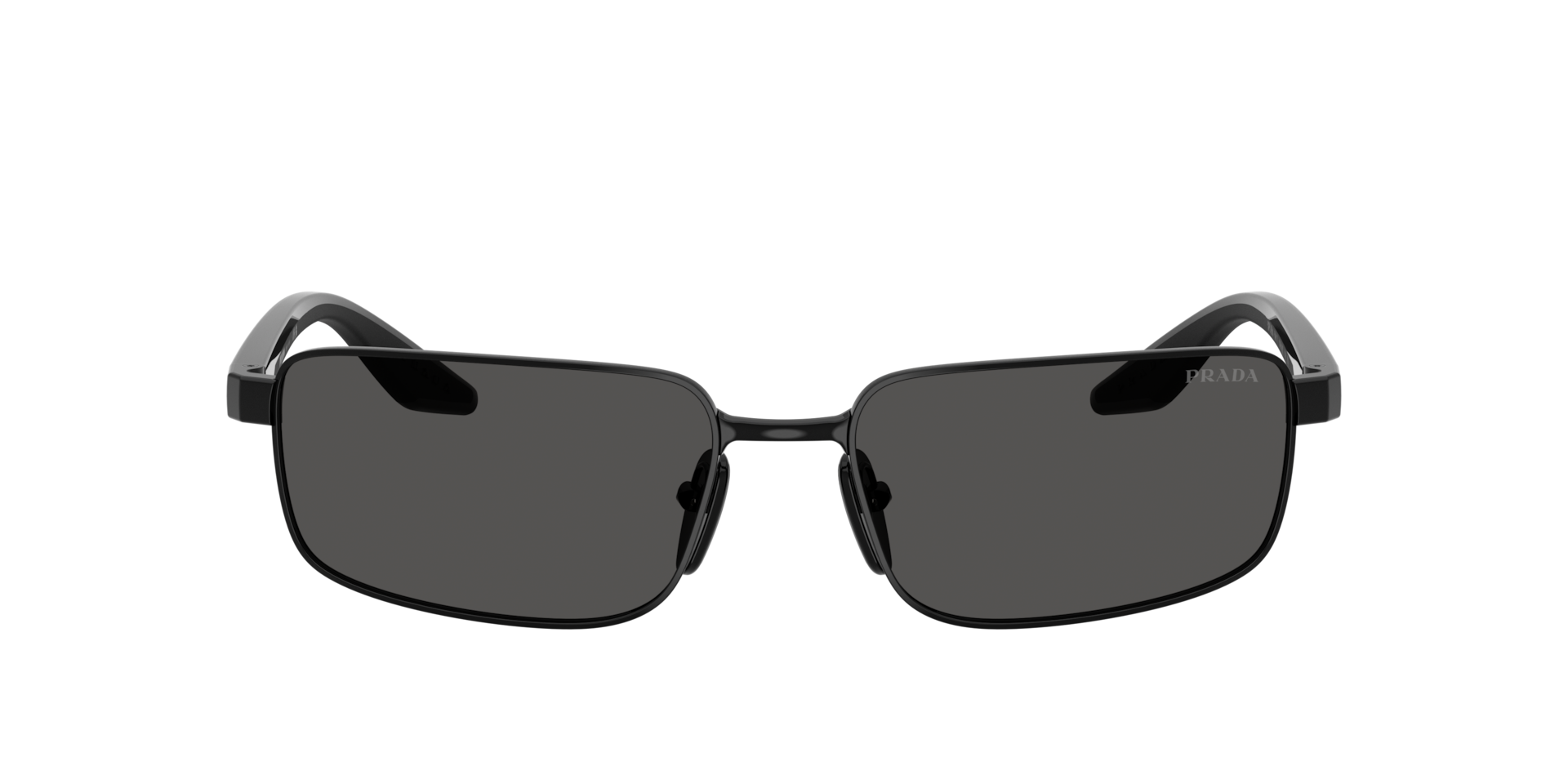 Prada Linea Rossa PS B54S XL (59 - 17) with Grey lenses and Black