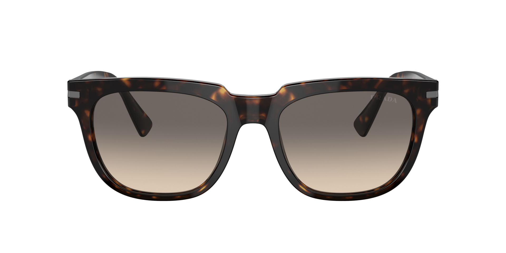 Prada PR 04YS XL (56 - 19) with Grey lenses and Tortoise frame