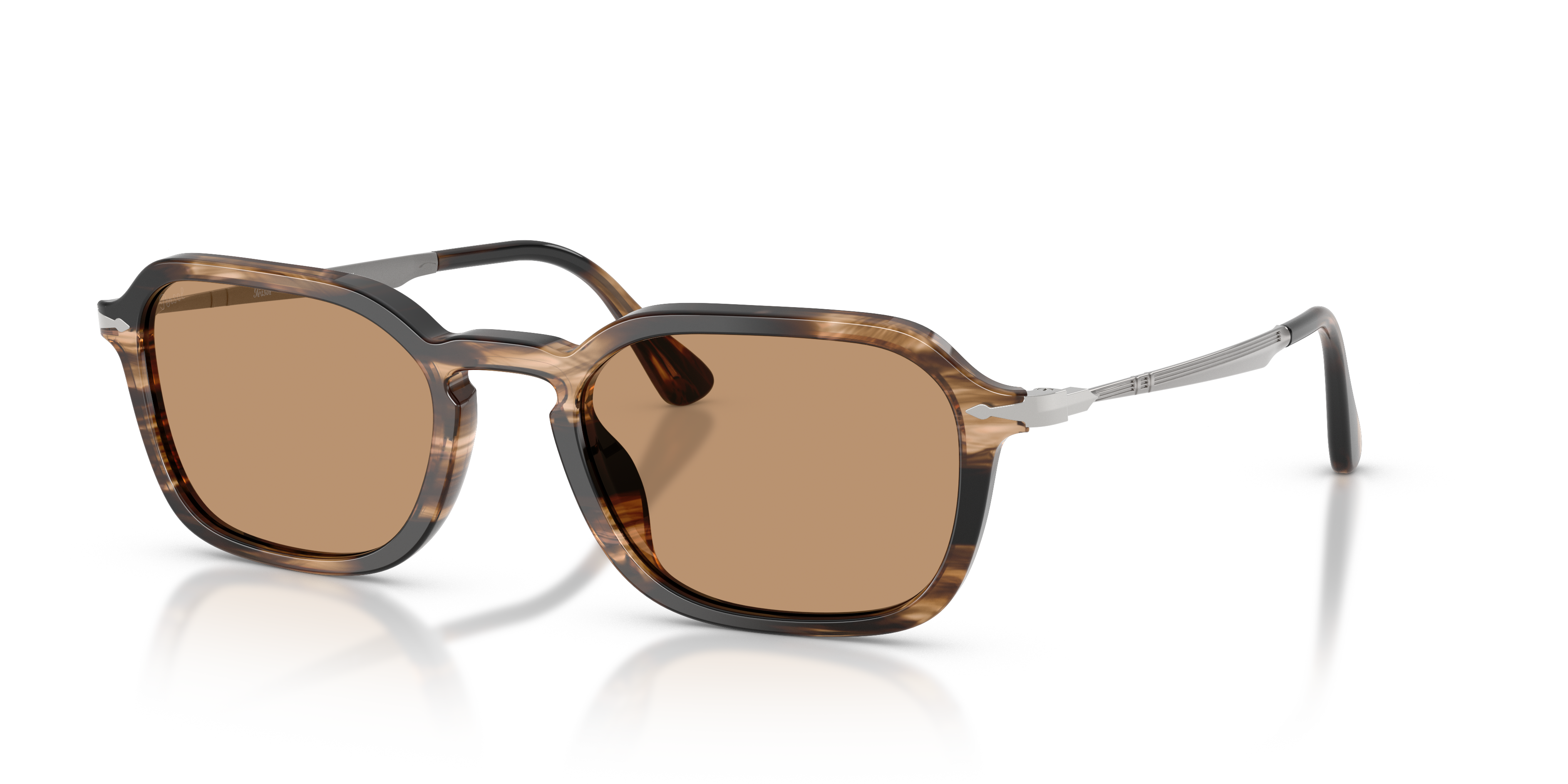 Persol PO3381S XXL (54 - 20) with Brown lenses and Brown frame