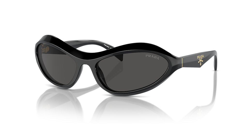 Prada PR A20S M (61 - 17) with Grey lenses and Black frame