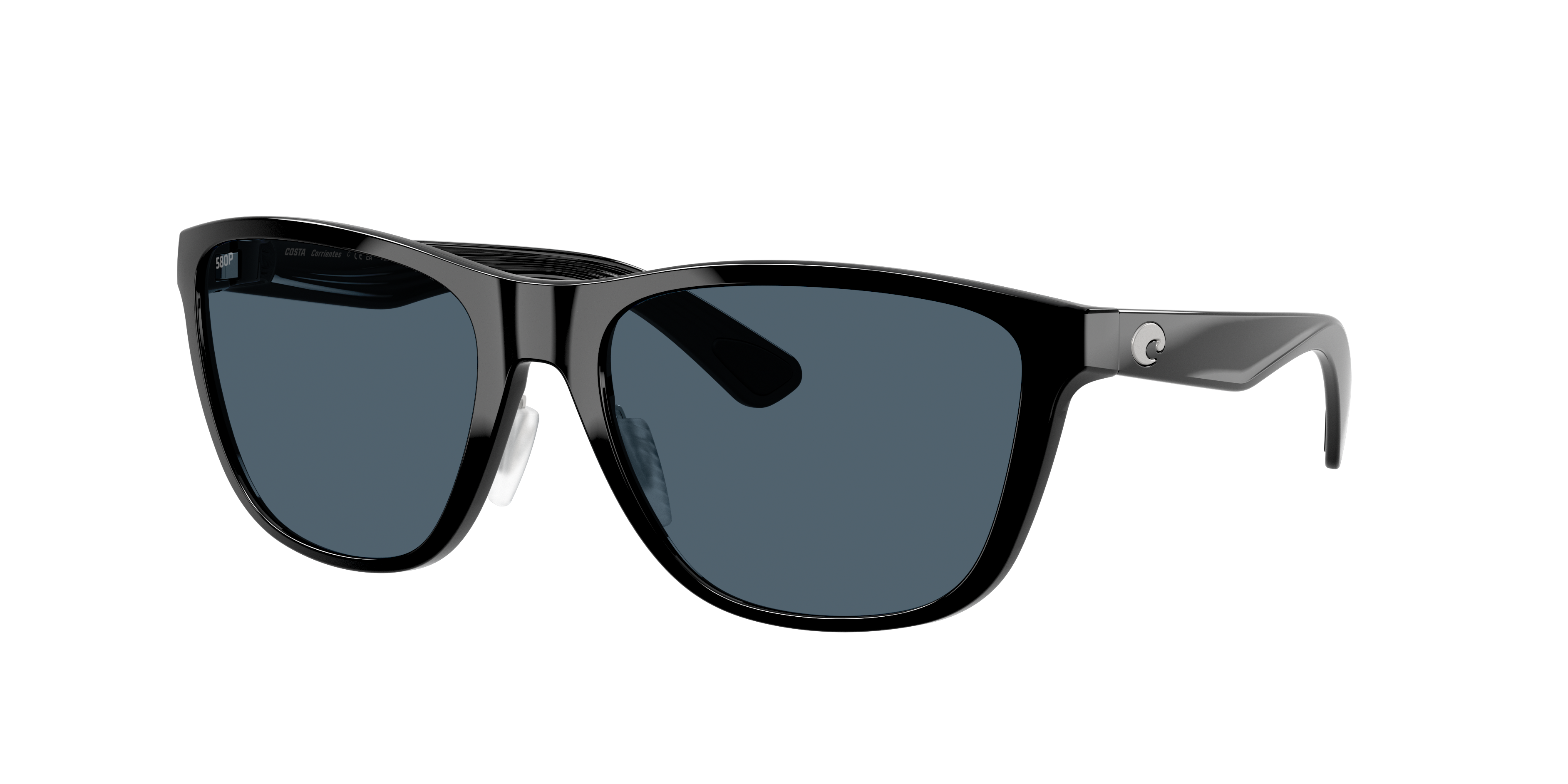 Costa Unisex Sunglass Corrientes -  Frame color: Black, Lens color: Gray