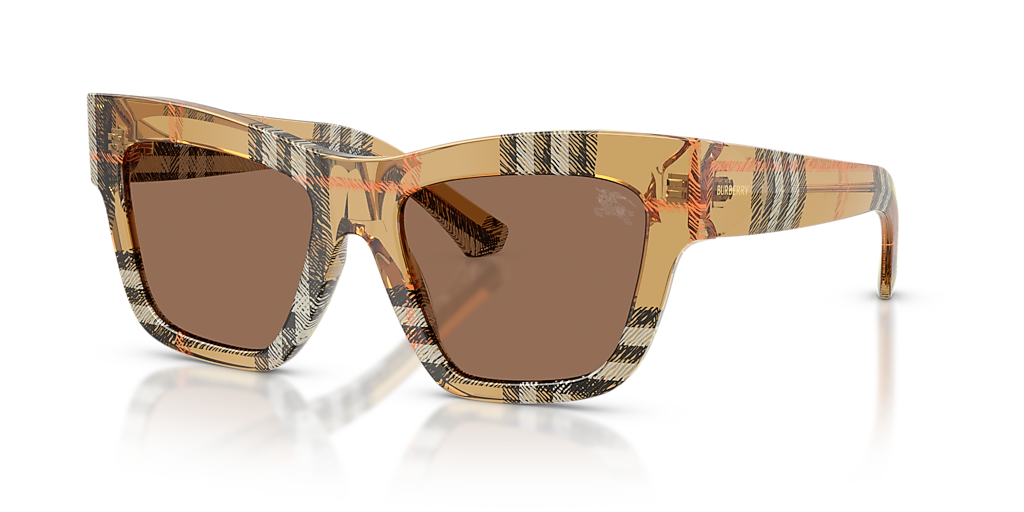 Burberry BE4449 M (53 - 19) with Brown lenses and Brown frame