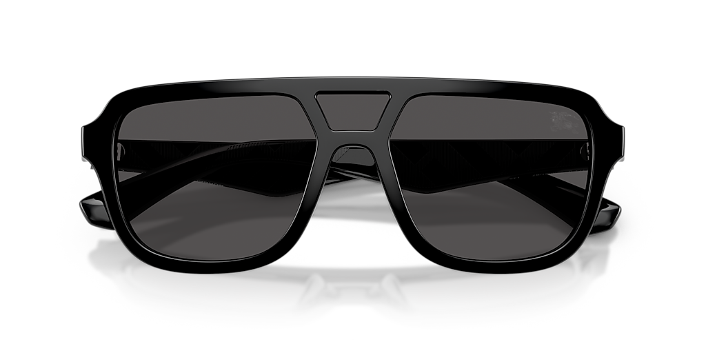 Burberry BE4474U L (0 - 128) with Grey lenses and Black frame