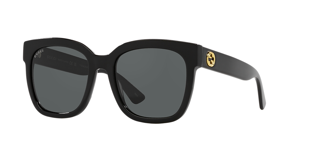 Gucci GG0034SN XL (54 - 20) with Black lenses and Black frame