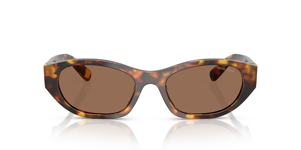 Miu Miu MU A03SF L (53 - 19) with Brown lenses and Tortoise frame
