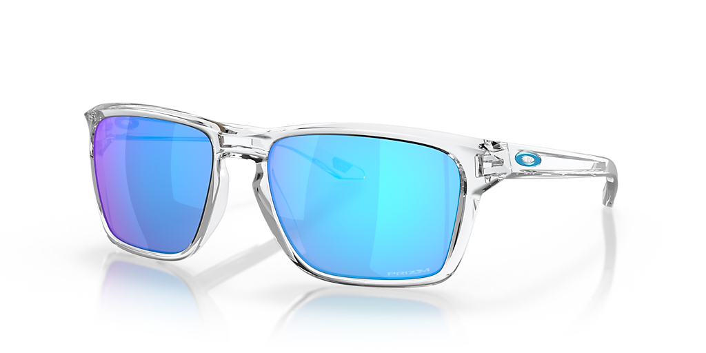 603244 サングラス0OO9448F SYLAS Oakley Sylas M (57 - 17) with Blue lenses and Transparent frame