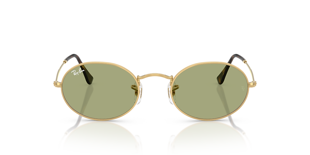 Ray-Ban Oval Metal Summer Capsule M (51 - 21) with Green  display picture 3