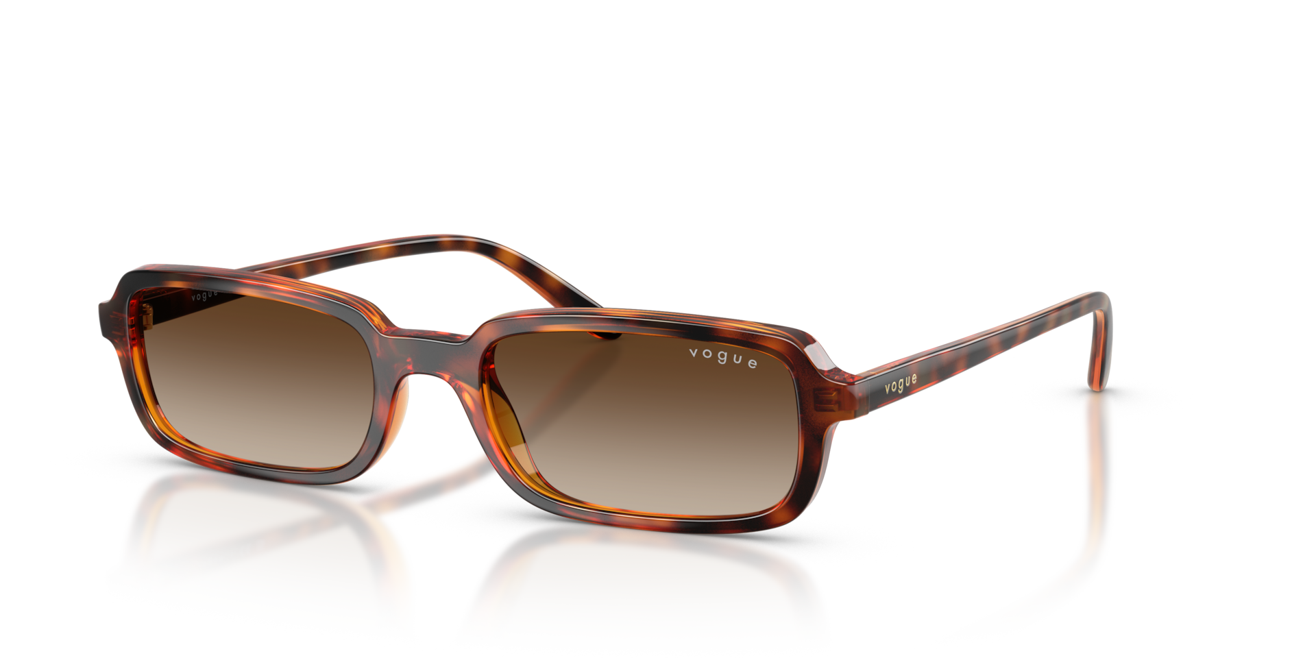 Vogue Eyewear VO5666S M (53 - 19) with Brown lenses and Brown