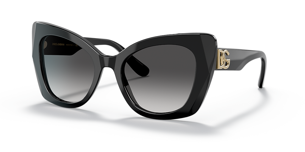 Dolce&Gabbana DG4405 M (53 - 20) with Grey lenses and Black frame