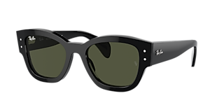 Ray-Ban Original Wayfarer Classic L (50 - 22) with Green lenses