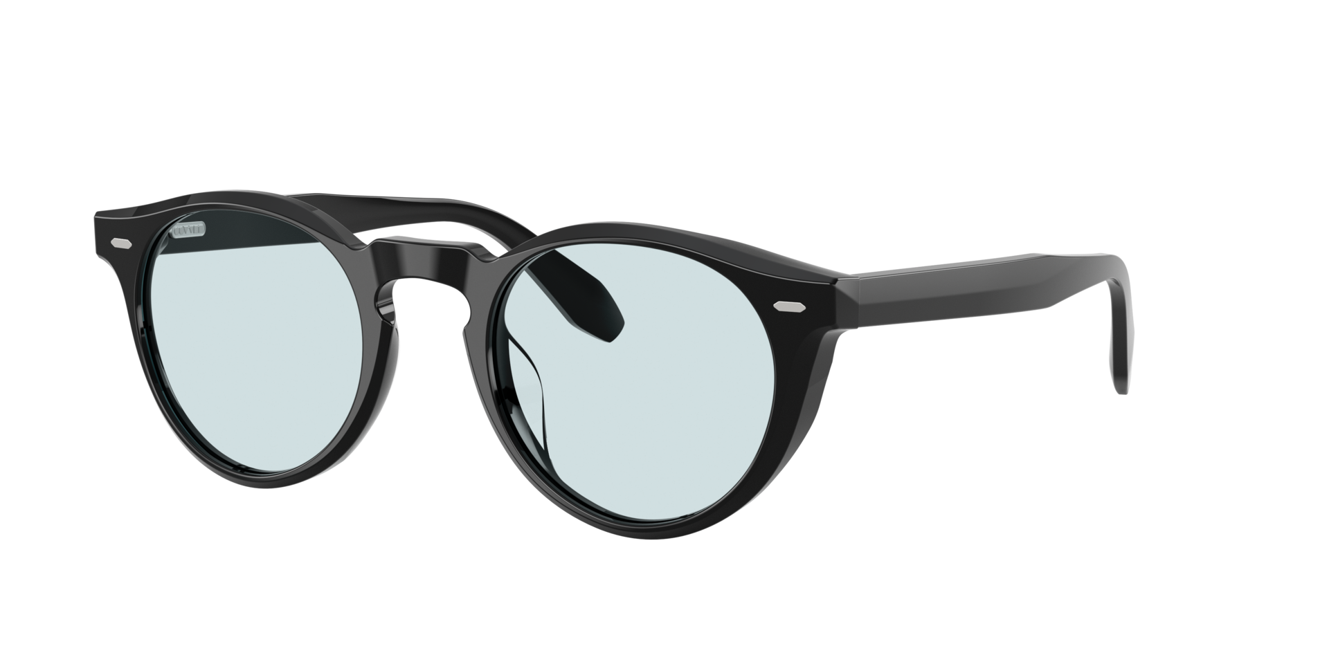 Oliver Peoples Unisex Sunglass OV5587SU N.07 Sun - Couleur du Monture: Noir, Couleur de Lentille: Bleu ciel délavé à foncé