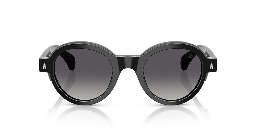 Moncler Rondosa S (47 - 22) with Grey lenses and Black frame