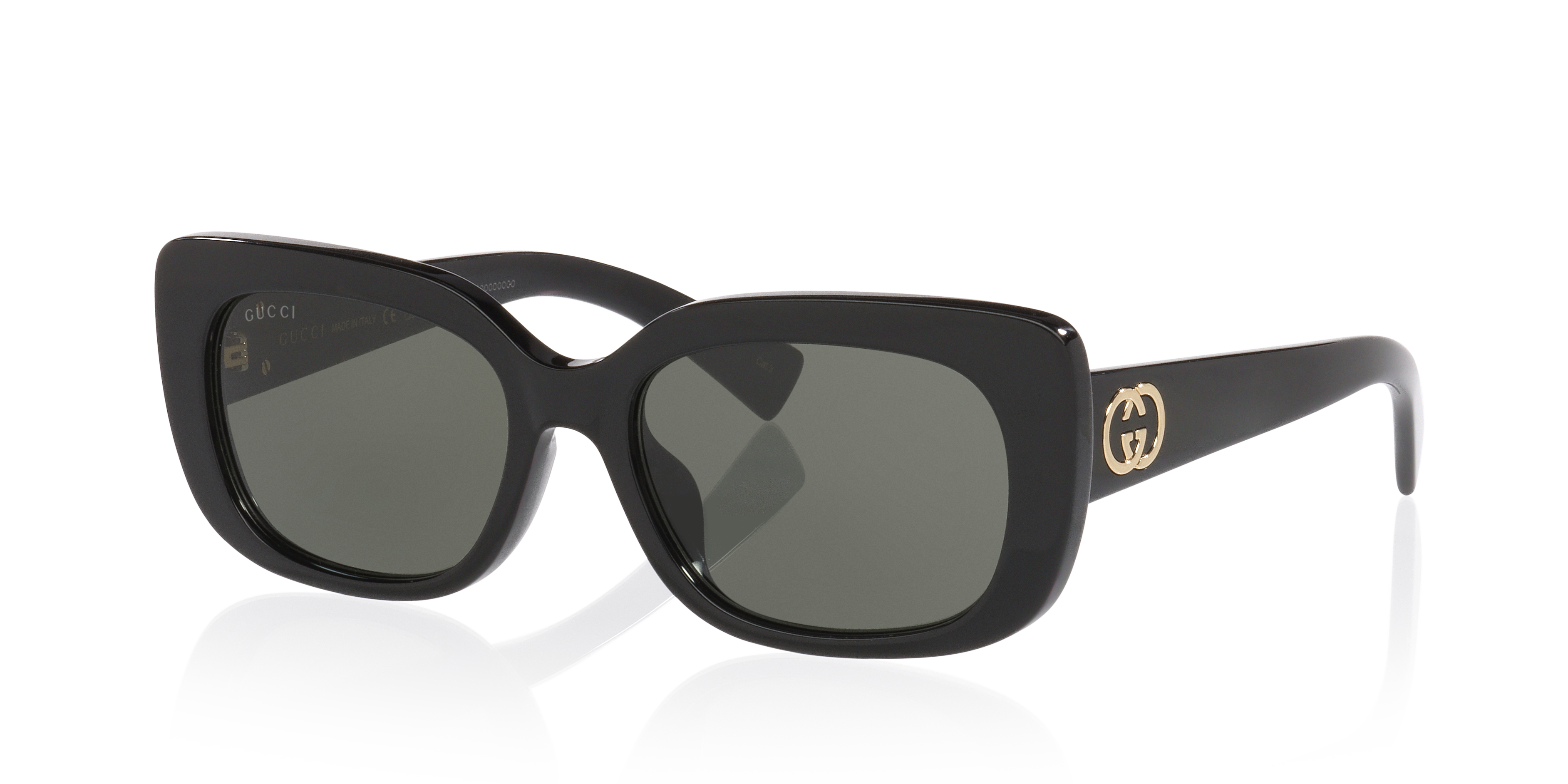 Gucci GG1979SK M (55 - 18) with Grey lenses and Black frame