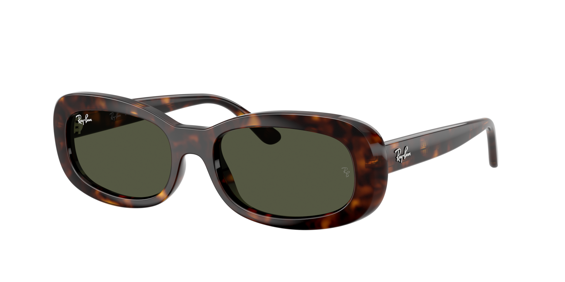 Ray-Ban Woman Sunglass RB2221 -  Frame color: Havana, Lens color: Green