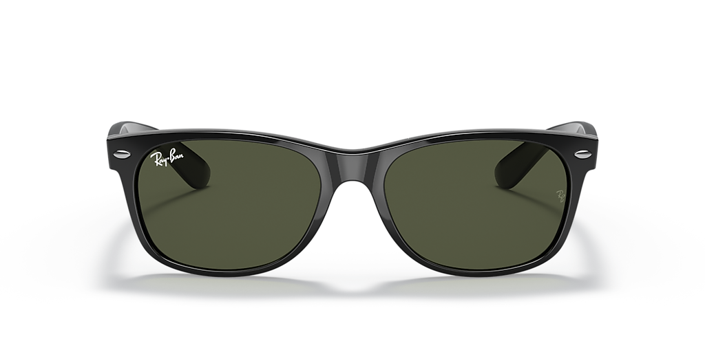 Ray-Ban New Wayfarer Classic M (55 - 18) with Green lenses and