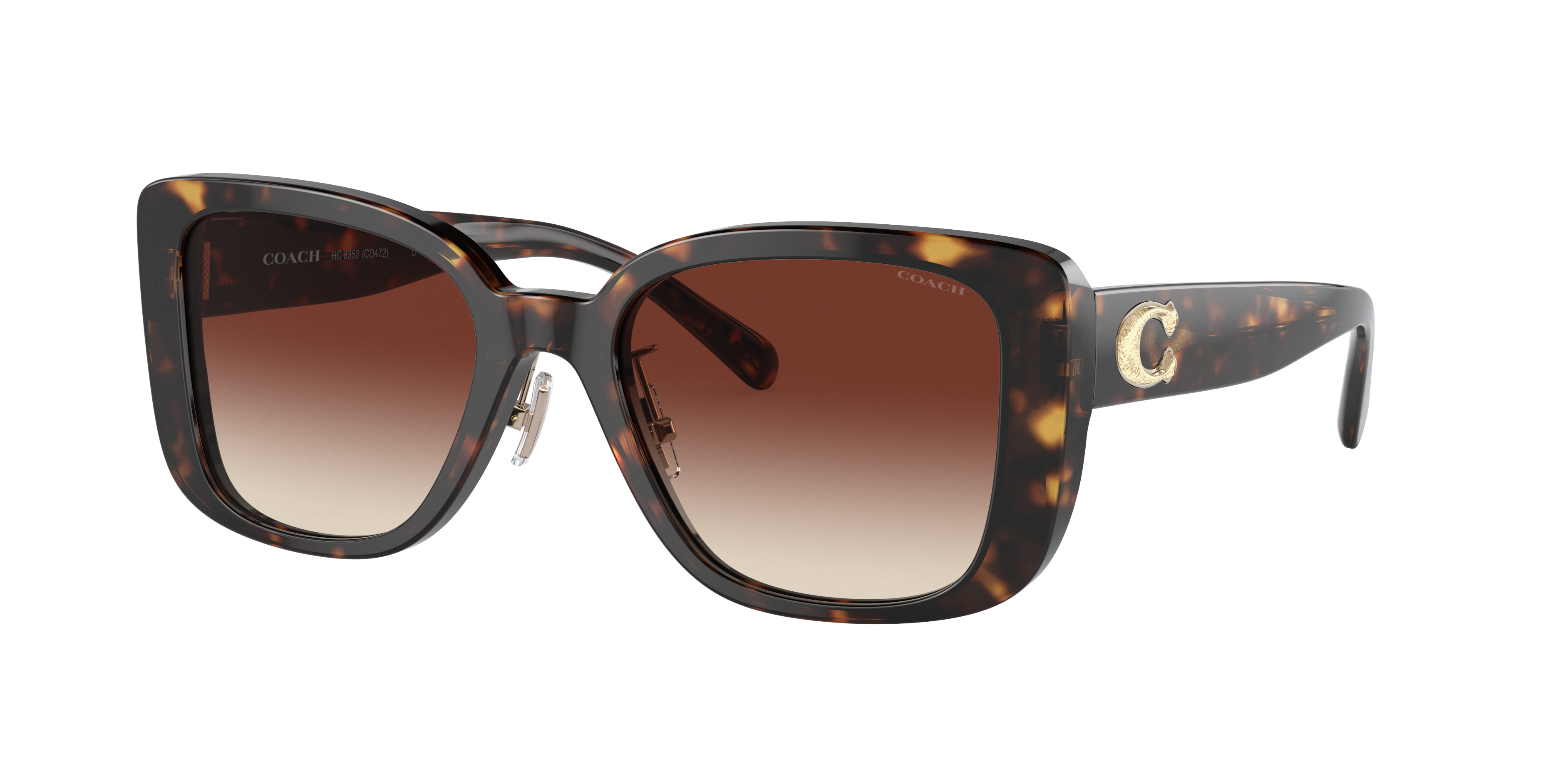 Coach CD472 L (54 - 20) with Brown lenses and Tortoise frame Coach CD472 L (54 - 20) with Brown lenses and Tortoise frame