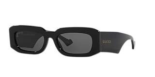 Gucci GG1262S S (54 - 20) with Grey lenses and Black frame