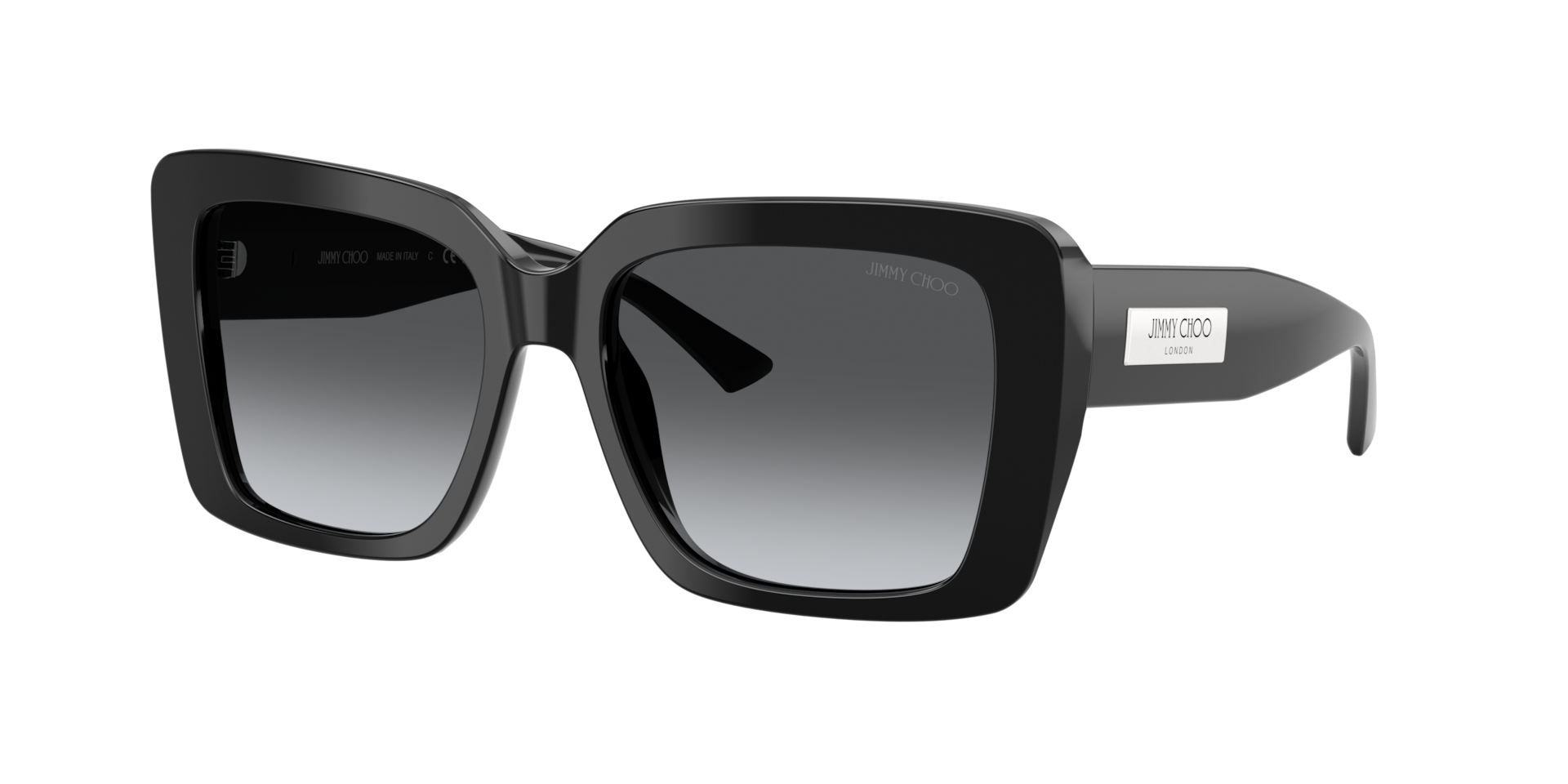 Jimmy Choo JC5042 M (54 - 17) with Grey lenses and Black frame