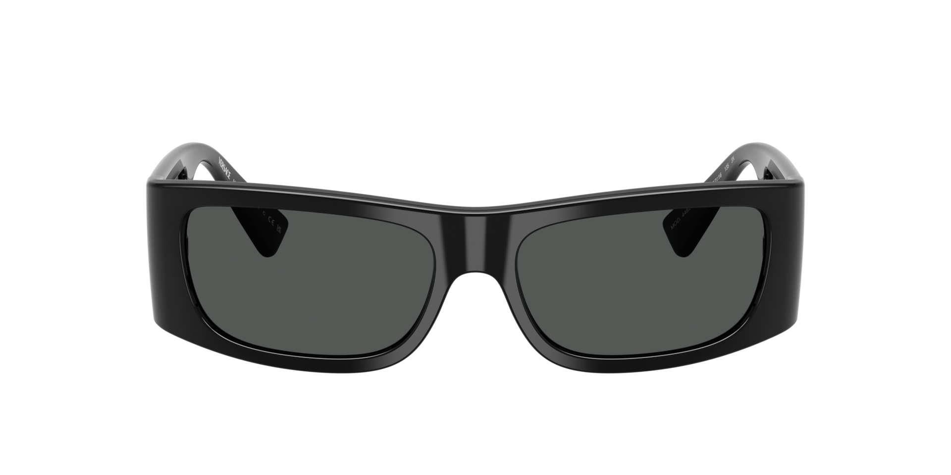 Versace VE4482 M (57 - 16) with Grey lenses and Black frame