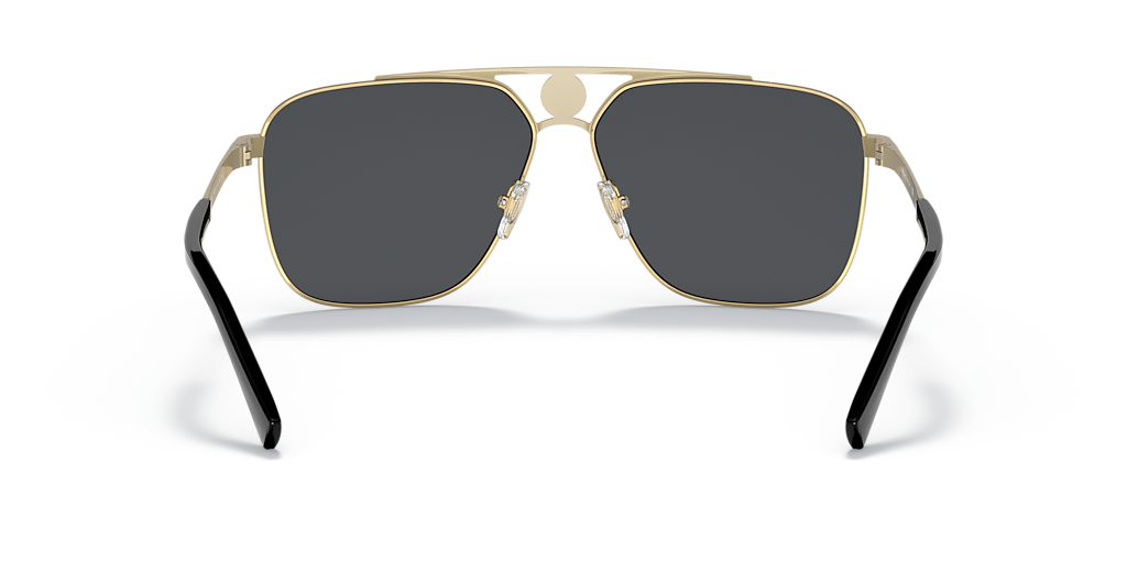 Versace VE2238 XL (61 - 13) with Grey lenses and Gold frame